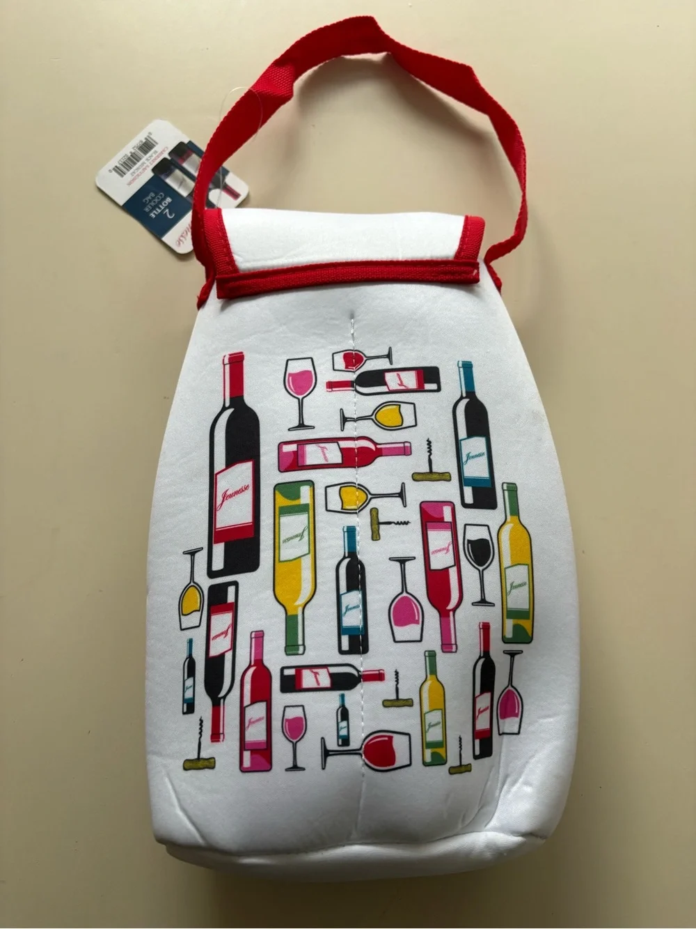 Insulated Wine Bottle Cooler Bag NWT